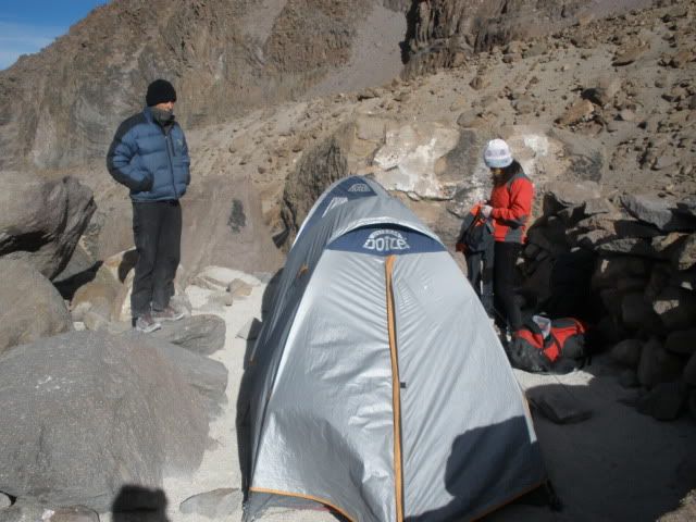 Campamento base del Chachani (5.400m)