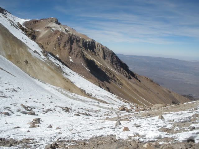 Descenso del volc&aacute;n Chachani