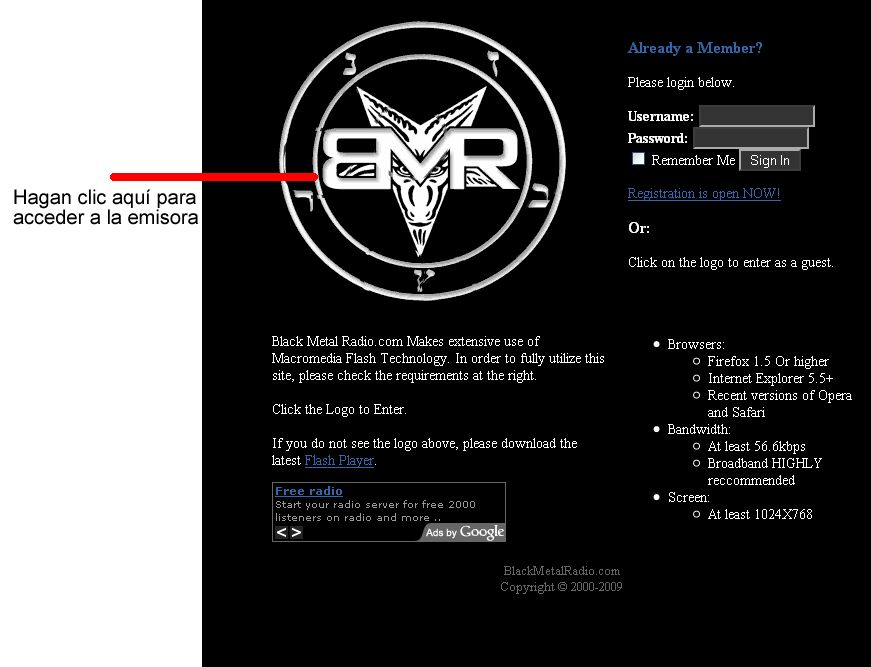 Emisoras de Heavy Metal Emisoras de Heavy Metal