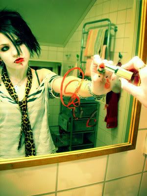goth punk emo photo: punk chick emo_lipstick-2053.jpg