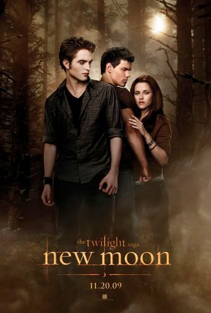 new moon,movie poster,official movie foster