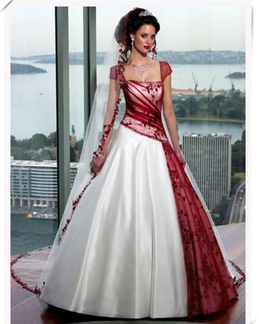 Свадебные платья ( красно-белая гамма ) 23293336.