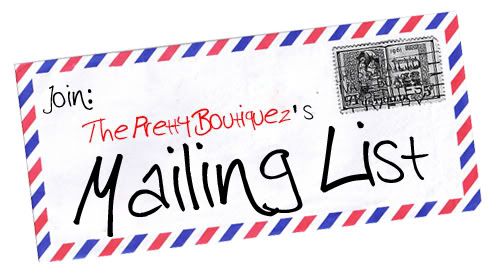 Join the MAILING LIST!