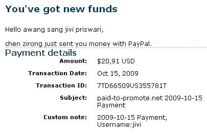 paymentproofpaidtopromoteoctober Panduan Paid To Promote Gratis
