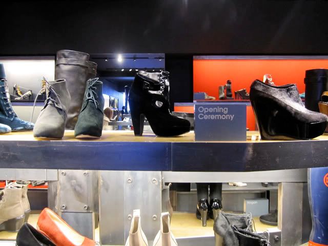 Opening Ceremoney Shoes at Selfridges