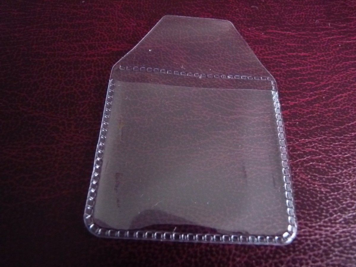 100 2 x 2 Clear Plastic Coin Wallets Storage Envelopes