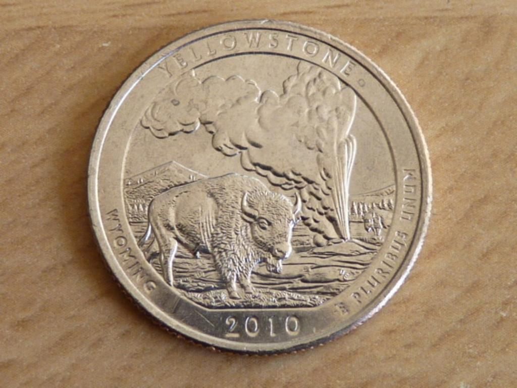 US National Parks State Quarter Mint New Editions Coin 25 cents 2010 ...